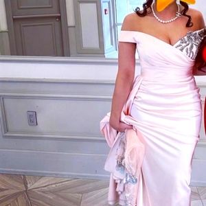 beautiful occasion pink long dress.